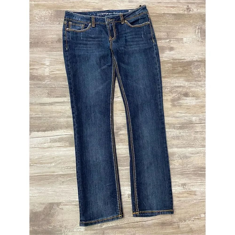 Buffalo Fendi Petite Straight Jeans Women’s Mid Rise Women’s Sz 10P